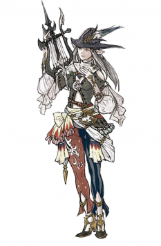 Concept art of Bard from Final Fantasy XIV: A Realm Reborn
