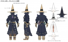Concept art of Black Mage from Final Fantasy XIV: A Realm Reborn