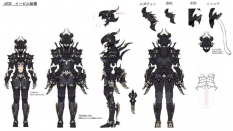 Concept art of Dragon Knight from Final Fantasy XIV: A Realm Reborn