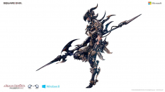 Concept art of Elezen Dragoon from Final Fantasy XIV: A Realm Reborn