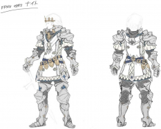 Concept art of Paladin from Final Fantasy XIV: A Realm Reborn