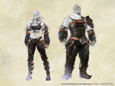 Concept art of Roegadyn from Final Fantasy XIV: A Realm Reborn