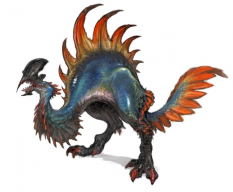 Concept art of Cockatrice from Final Fantasy XIV: A Realm Reborn