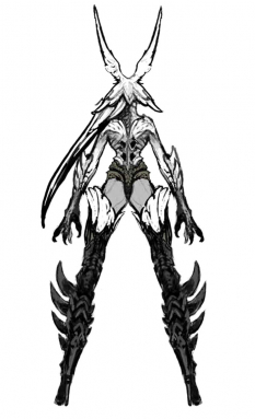 Concept art of Garuda Back from Final Fantasy XIV: A Realm Reborn