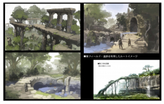 Concept art of World Setting Concept from Final Fantasy XIV: A Realm Reborn