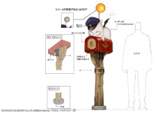 Concept art of Moogle Delivery Box from Final Fantasy XIV: A Realm Reborn