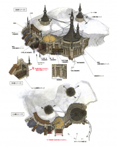 Concept art of Environment Details from Final Fantasy XIV: A Realm Reborn