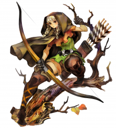 Concept art of the elf from Dragon's Crown