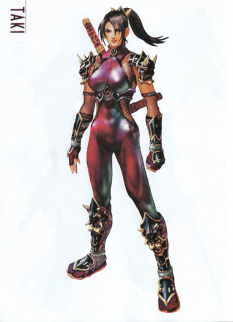 Concept art of Taki from Soul Calibur IV