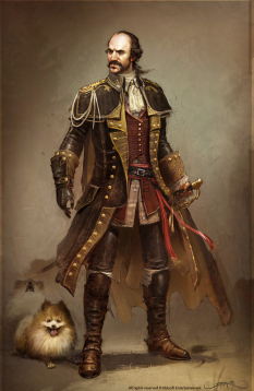 Charles Lee - concept art from Assassin's Creed III by Remko Troost