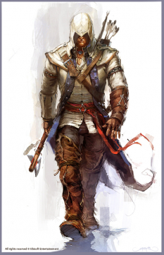 Connor - concept art from Assassin's Creed III by Remko Troost