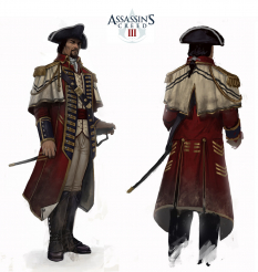 Matthew Davenport - concept art from Assassin's Creed III by Johan Grenier