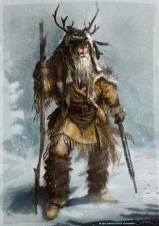The Sasquatch - concept art from Assassin's Creed III by Remko Troost