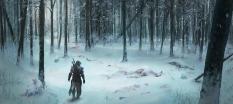 La Clairiere - concept art from Assassin's Creed III by Gilles Beloeil