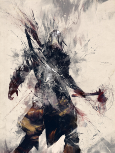 Limited Edition Art - concept art from Assassin's Creed III