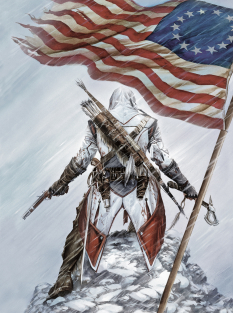 Promo Back - concept art from Assassin's Creed III by Alex Ross