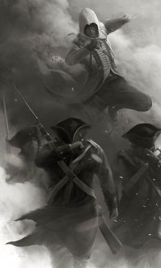 Assassination - concept art from Assassin's Creed III