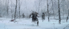 Battle Charge - concept art from Assassin's Creed III by William Wu
