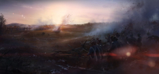 Continental and British Troops - concept art from Assassin's Creed III