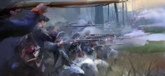 Continental Army - concept art from Assassin's Creed III