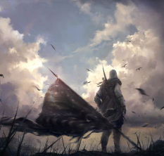 Freedom - concept art from Assassin's Creed III by William Wu