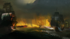 Chesapeake - concept art from Assassin's Creed III by Khai Nguyen