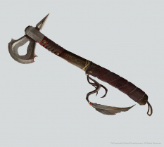 Axe - concept art from Assassin's Creed III by William Wu