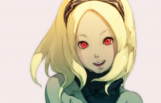 Kat's Face - concept art from Gravity Rush