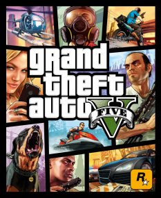 Concept art of the cover from Grand Theft Auto V