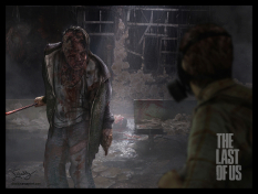 Concept art of zombor from The Last of Us by Shaddy Safadi