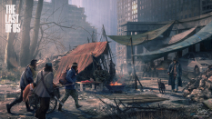 Concept art of hunter city from The Last of Us by Shaddy Safadi