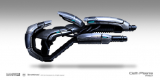 Concept art of the Geth Plasma from Mass Effect 2 by Brian Sum