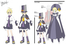 Concept Art of Carl Clover from BlazBlue: Calamity Trigger