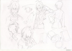 Concept Art of Carl Clover from BlazBlue: Calamity Trigger