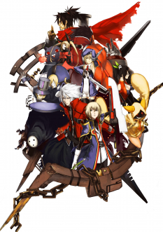Cover illustration from BlazBlue: Calamity Trigger