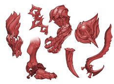 Concept art of Samael from Darksiders by Paul Richards