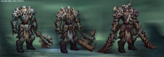 Concept art of the Dead Lords from Darksiders II by Avery Coleman