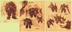 Concept art of Archon from Darksiders 2 by Paul Richards