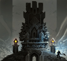 Concept art of Environment Concept from Darksiders 2
