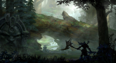 Concept art of Forest from Darksiders 2
