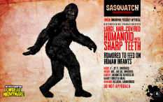 Wallpaper with concept art of Sasquatch from Red Dead Redemption