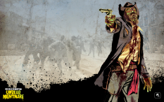 Wallpaper with concept art of Ricketts from Red Dead Redemption