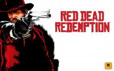 Wallpaper with concept art of John Marston from Red Dead Redemption