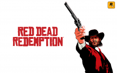 Wallpaper with concept art of John Marston from Red Dead Redemption
