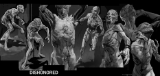 Lunatics concept art from Dishonored