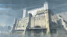 Fortress concept art from Dishonored