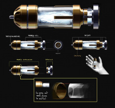 Exploding Bullet concept art from Dishonored