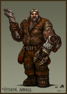 Rory Swann concept art from Starcraft II