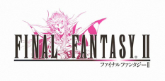 Anniversary Logo concept art from Final Fantasy II by Yoshitaka Amano