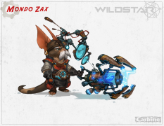 Mondo Zax concept art from WildStar